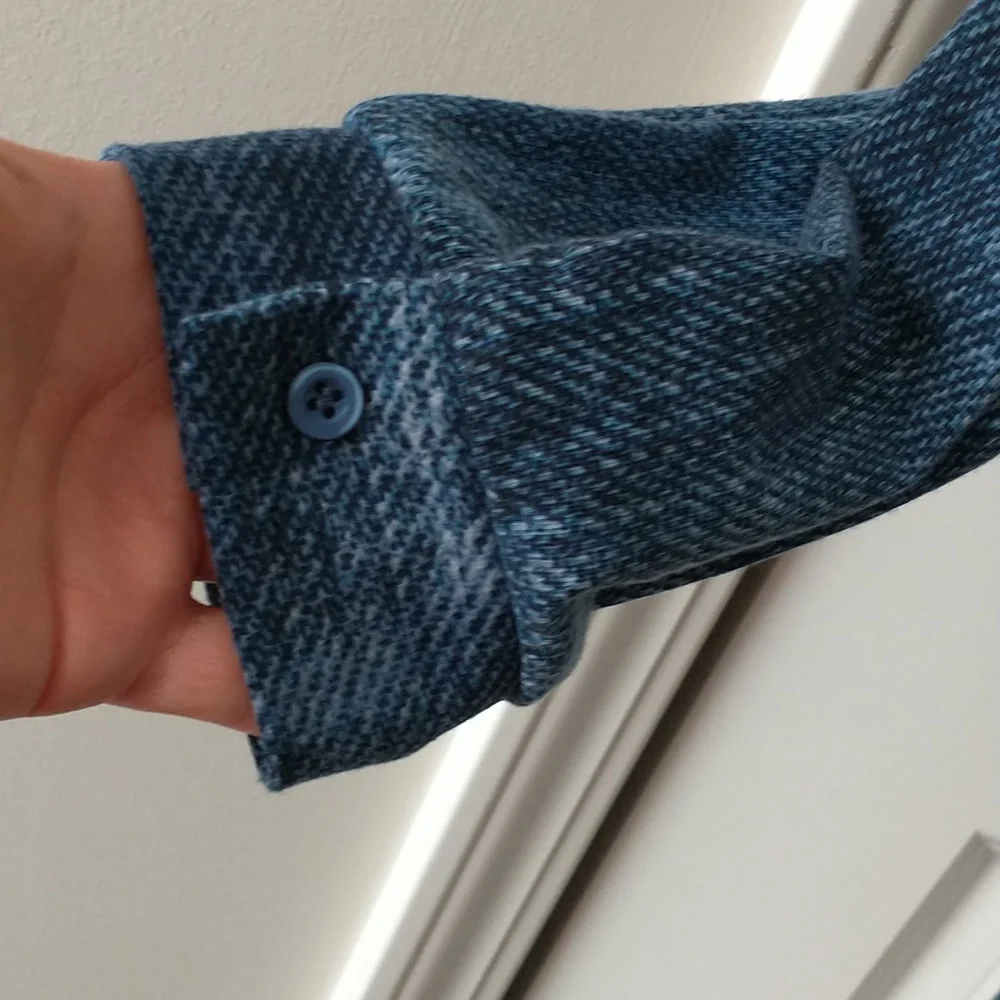 LuLaRoe medium blue teal - Picture 3 of 9